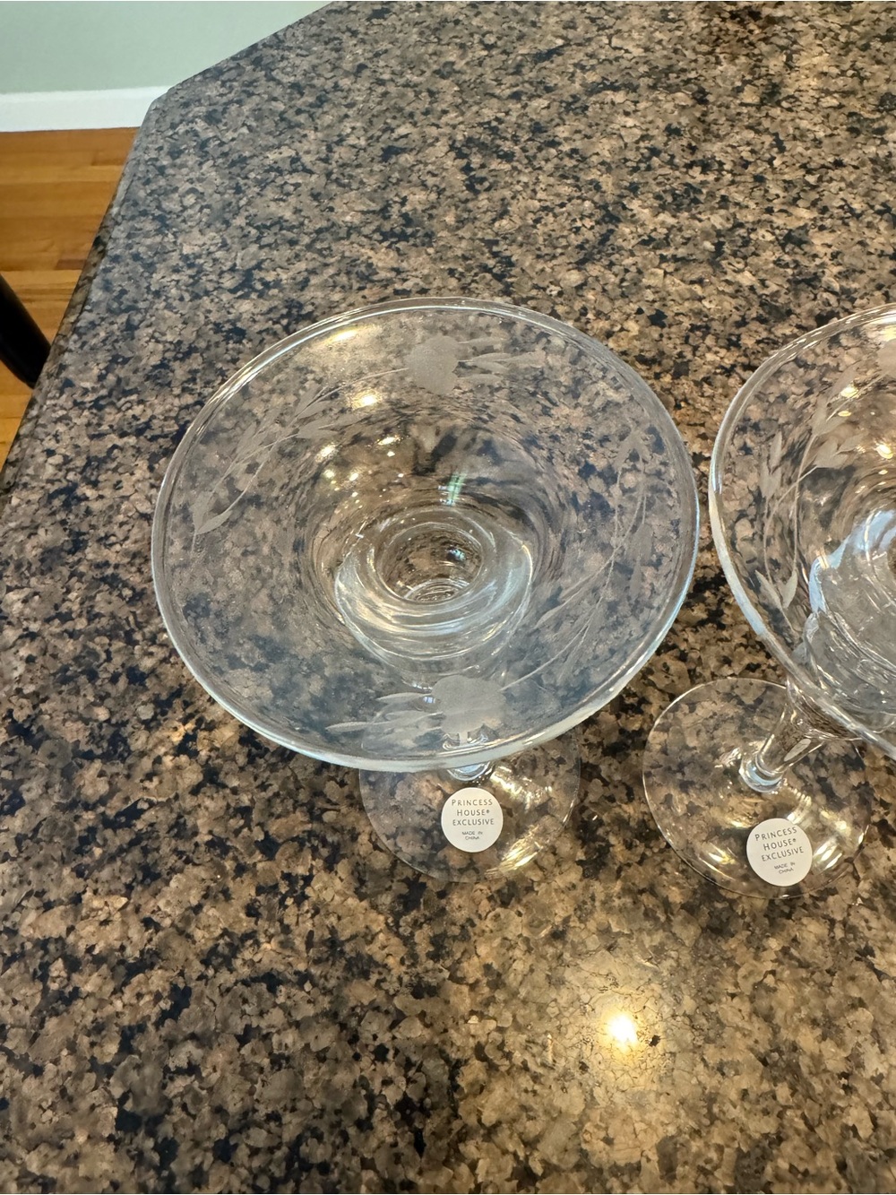 Princess House Candlesticks - Picture 3 of 4